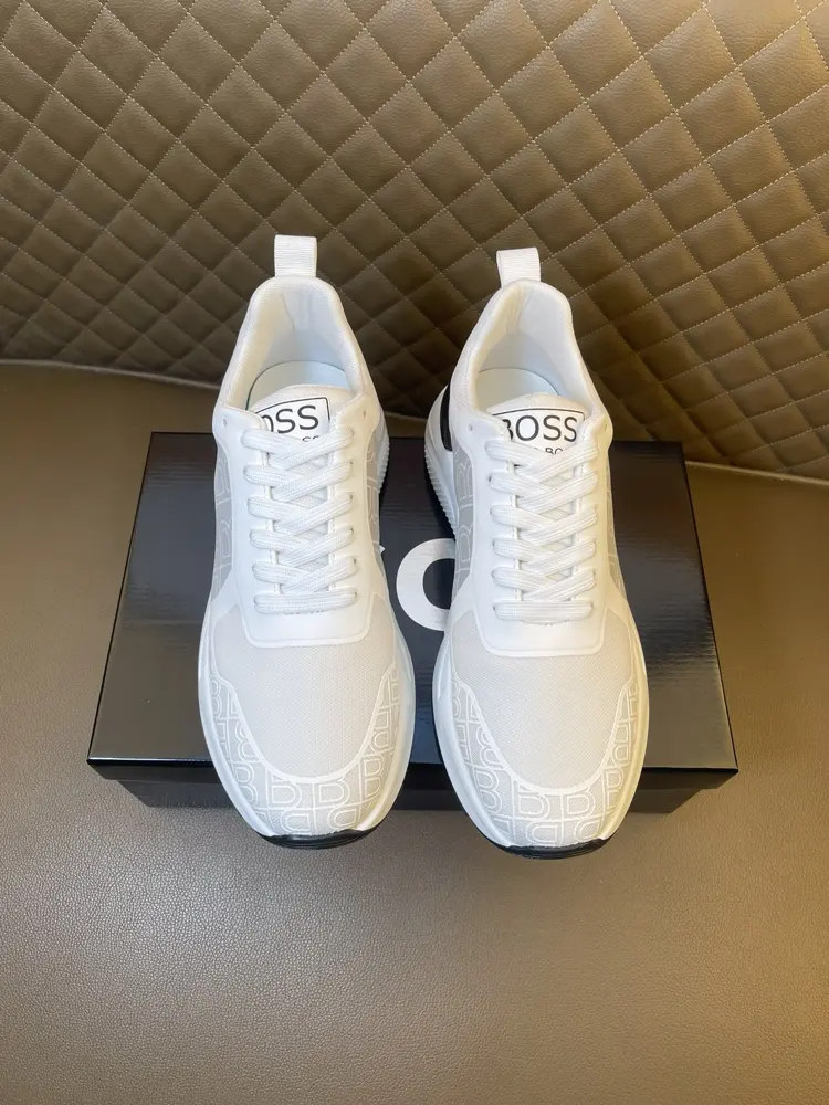 BOSS sports style thick-soled men’s sneakers