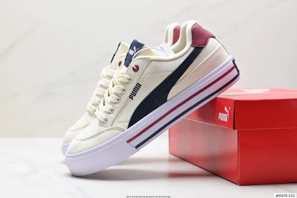 Puma’s annual best-selling item PUMA COURT CLASSIC VULC FS retro casual sneakers 396353-04