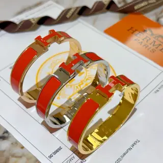 Hermes bracelet v gold original custom Hermes bracelet enamel craftsmanship is too