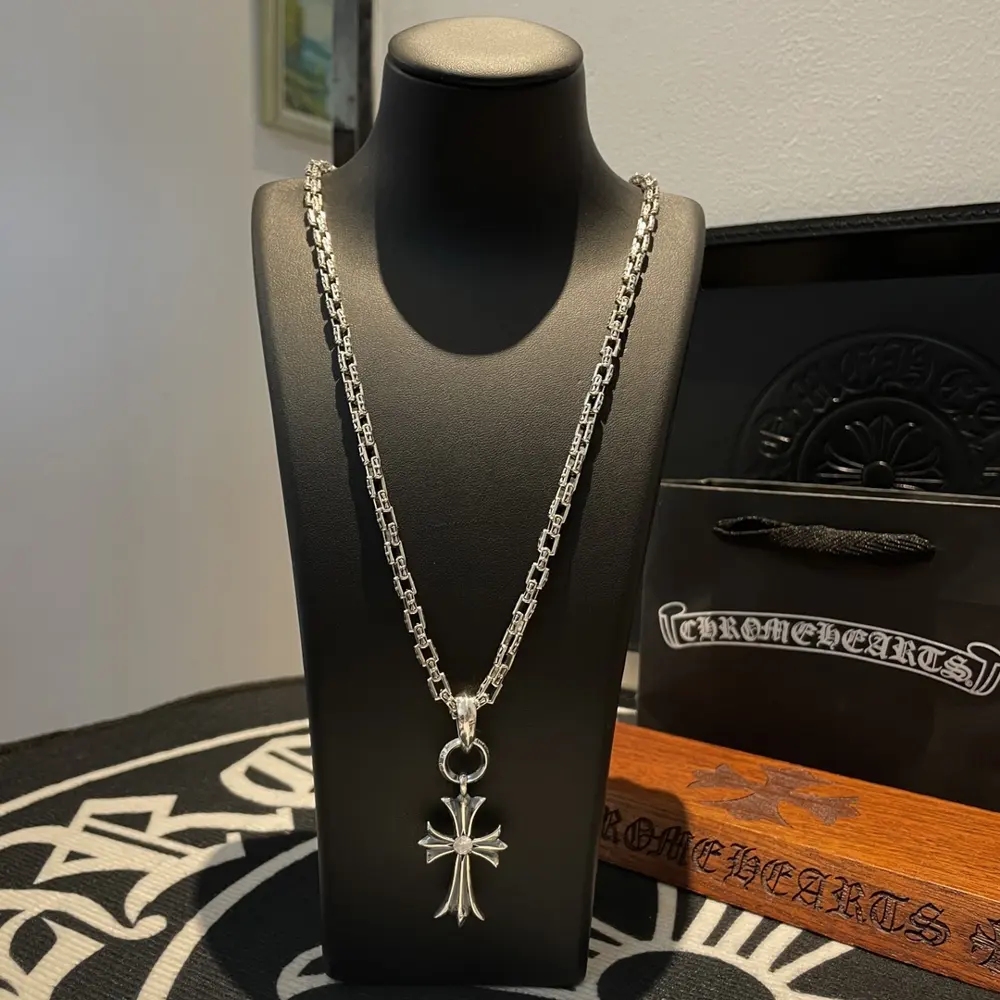 Chrome Hearts cross necklace