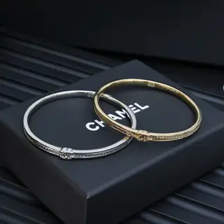 Chanel 24b snake bone bracelet