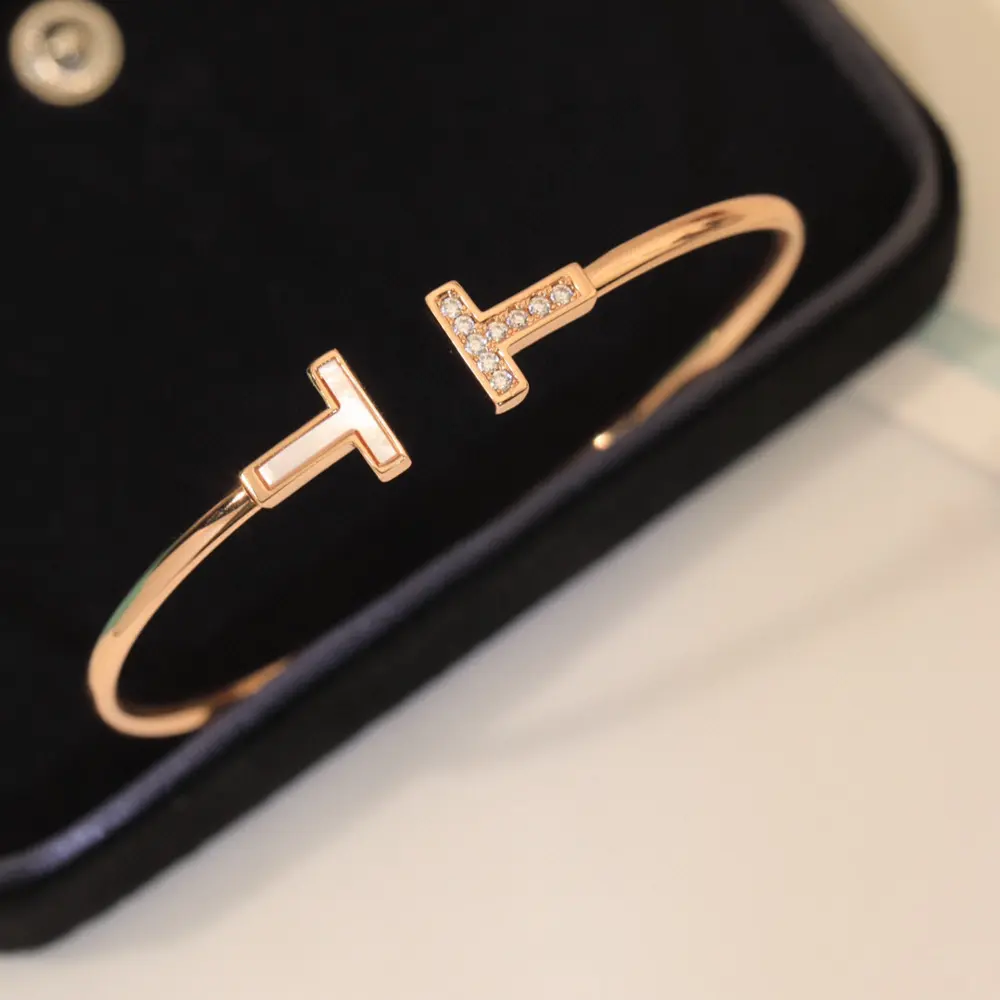 Tiffany double T bracelet