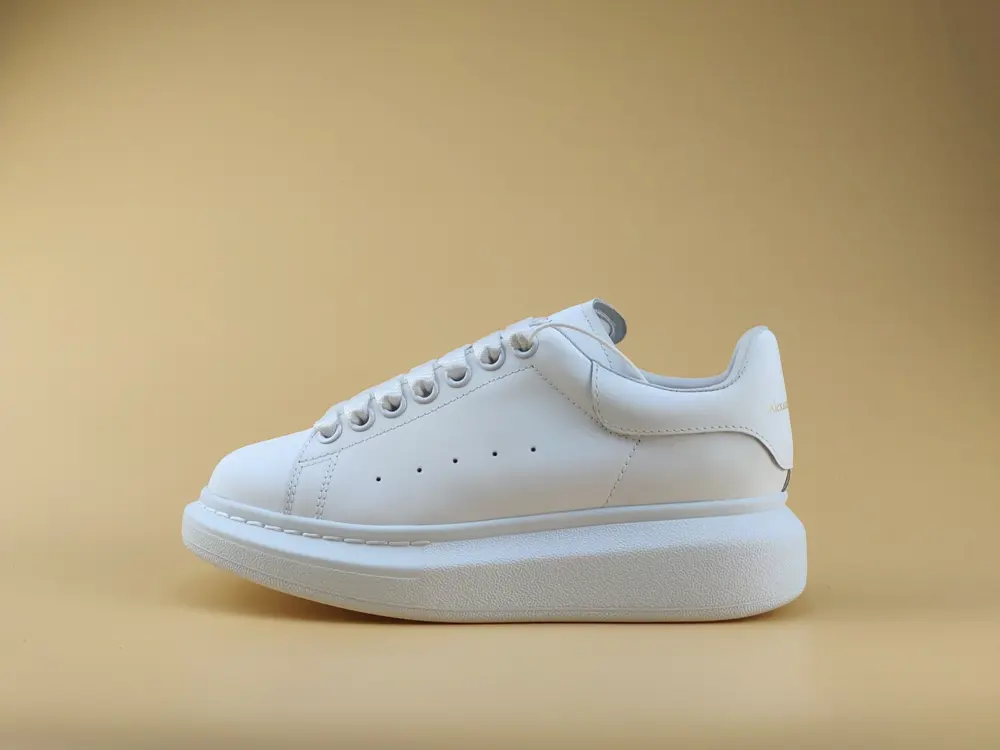 McQueen white shoes