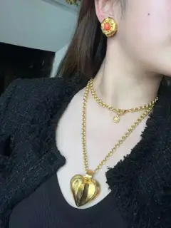 Givenchy sweater chain necklace