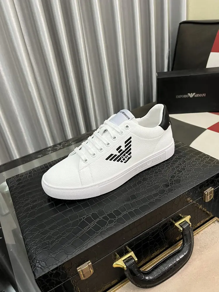 Armani casual sneakers. The upper