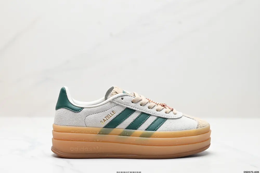 Adidas Gazelle Bold W low-top retro versatile casual sports sneakers IE0428