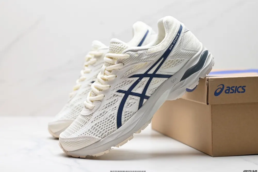 ASICS Gel-Flux 4 sports leisure breathable professional running shoes imported double-layer 1011A614-102