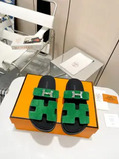 Hermès Top version Second uncle sandals Cute and beautiful shoe shape