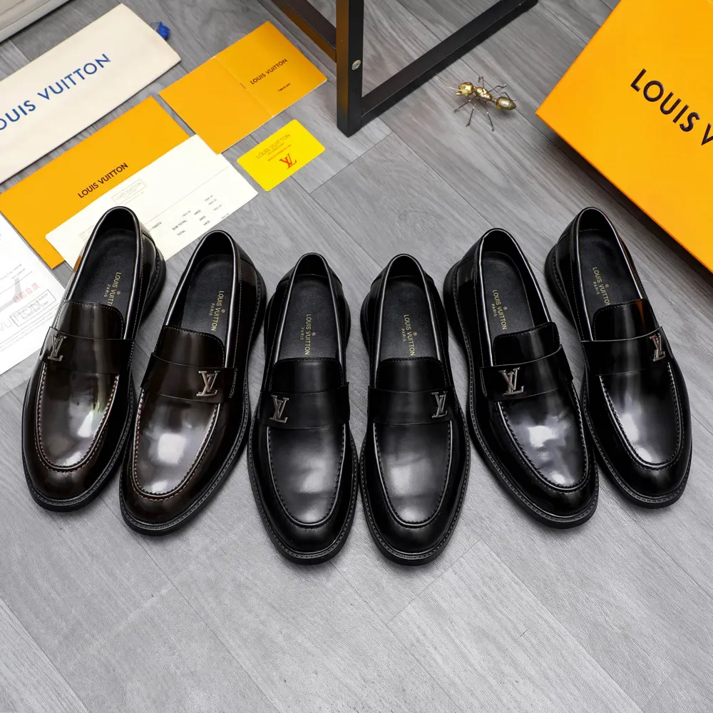 Louis Vuitton business slip-on shoes