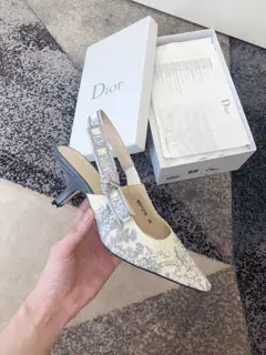 J’ADIOR webbing sandals Dior 20SS spring and summer latest color Quake Oblique embroidered