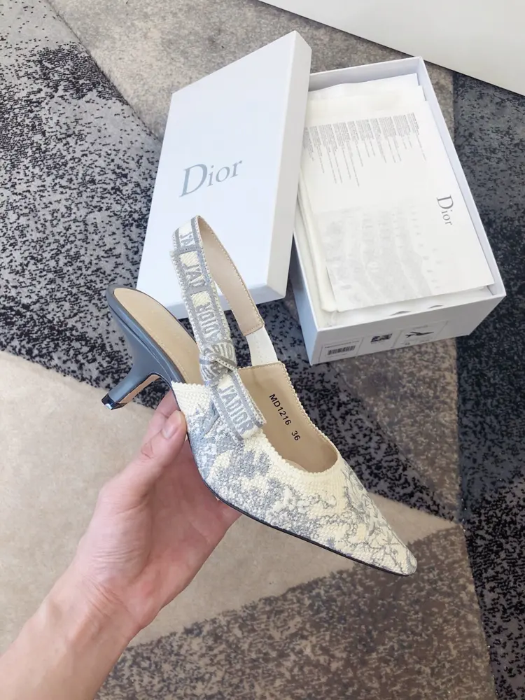 J’ADIOR webbing sandals Dior 20SS spring and summer latest color Quake Oblique embroidered