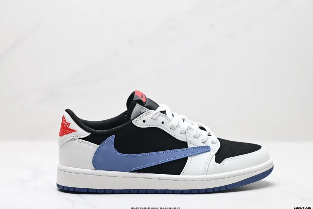 Nike AJ1 reverse hook Travis Scott x Air Jordan 1 “Reverse Mocha” AJ1 Joe 1 TS Lightning DM7866-040