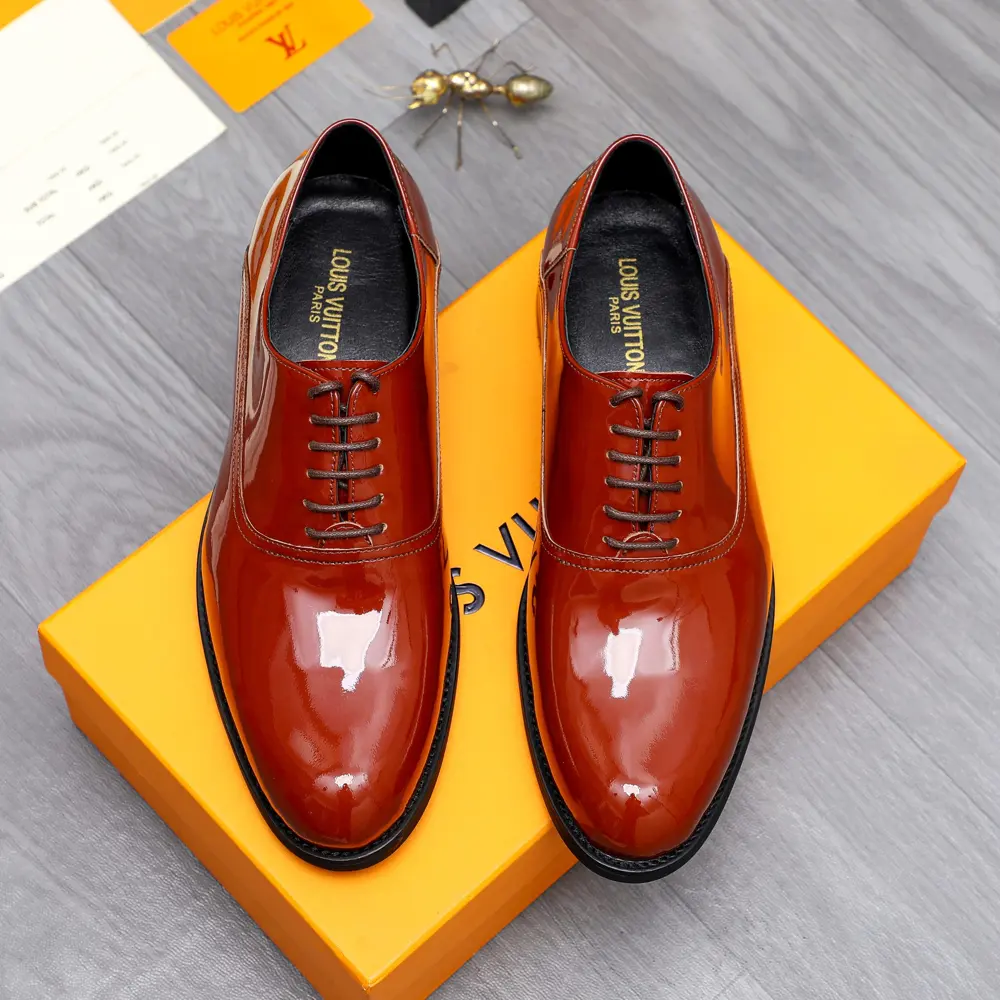 Louis Vuitton business formal leather shoes