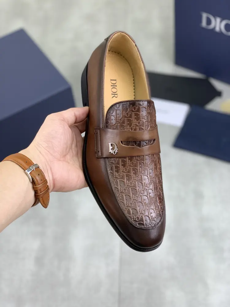 Dior high-end leather shoes