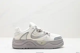 FILA Skateboard Shoes Women 2023 Summer New Thick-soled Sports Casual Shoes