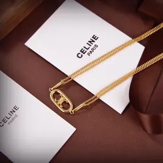 Celine Arc de Triomphe necklace