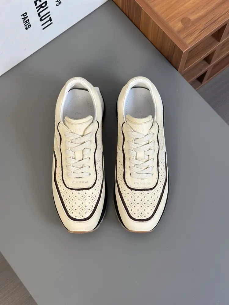 Berluti men’s shoes are handmade. This unique and modern shoe breaks the rules. It uses