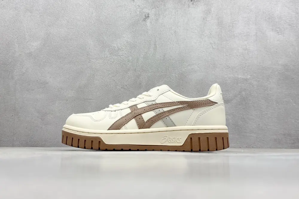 ASICS Court Mz Low Unisex College Series Low-top Retro Thick-soled Height-enhancing Casual