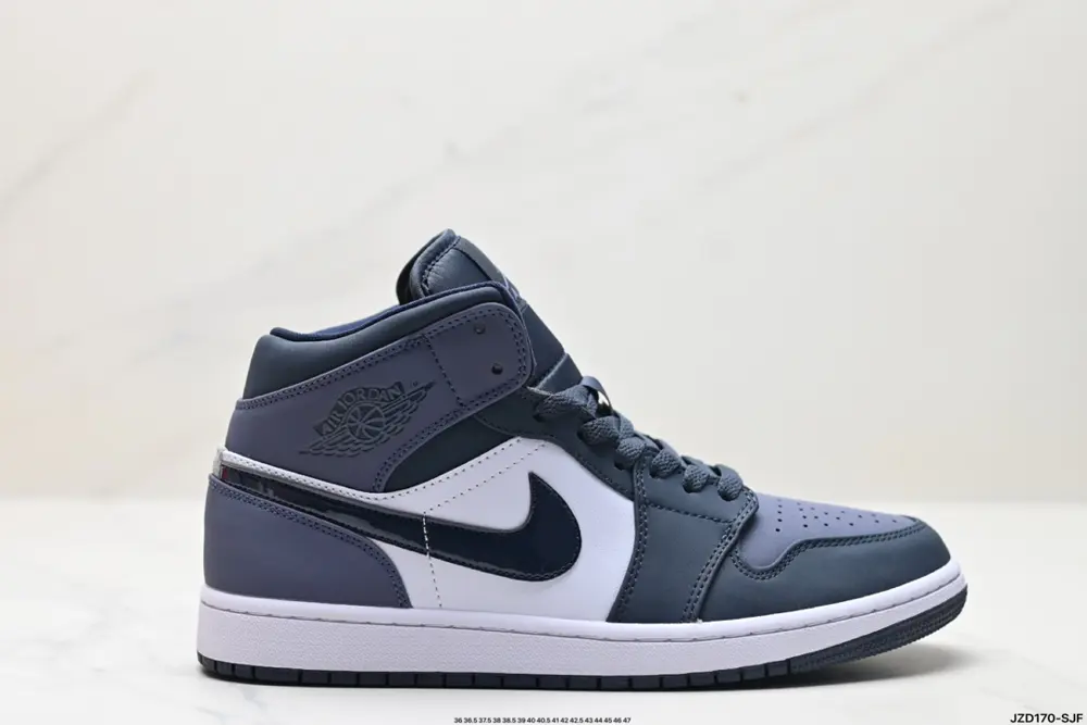 NIKE Air Jordan 1 Retro Mid AJ1 Jordan Generation Mid-top Classic Retro Culture Leisure CZ4385-016