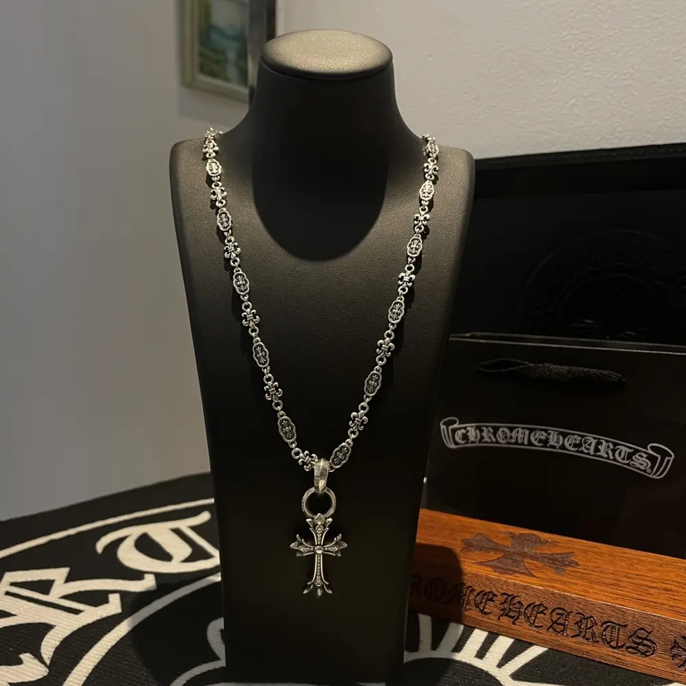 Chrome Hearts cross necklace