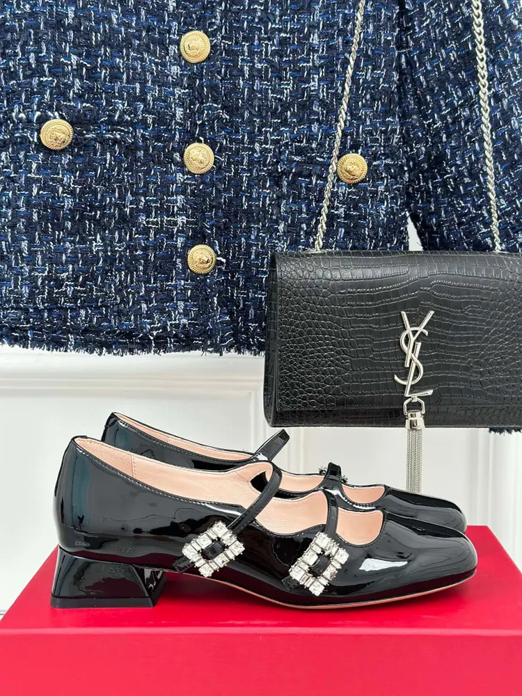 Roger Vivier Autumn and Winter Mary Jane New Products Heels