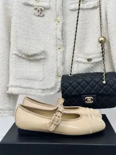 Chanel Milan catwalk Mary Jane shoes