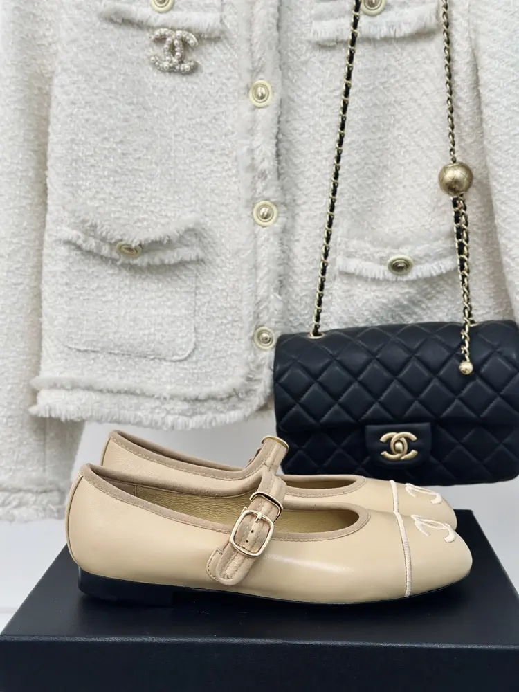 Chanel Milan catwalk Mary Jane shoes