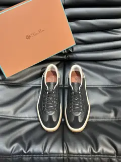 Loro Piana Old Money Style Low-Top Casual Tennis Shoes Loro Piana’s high-end series has