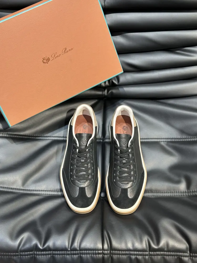 Loro Piana Old Money Style Low-Top Casual Tennis Shoes Loro Piana’s high-end series has