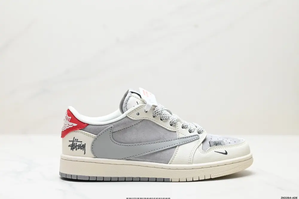 Nike AJ1 reverse hook Travis Scott x Air Jordan 1 “Reverse Mocha” AJ1 Joe 1 TS Lightning SJ2068-130