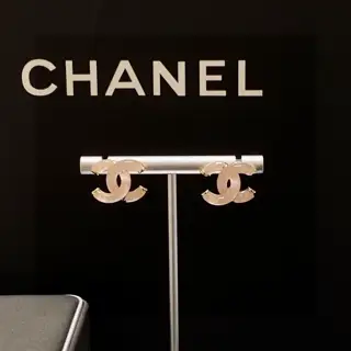 Chanel Double C earrings