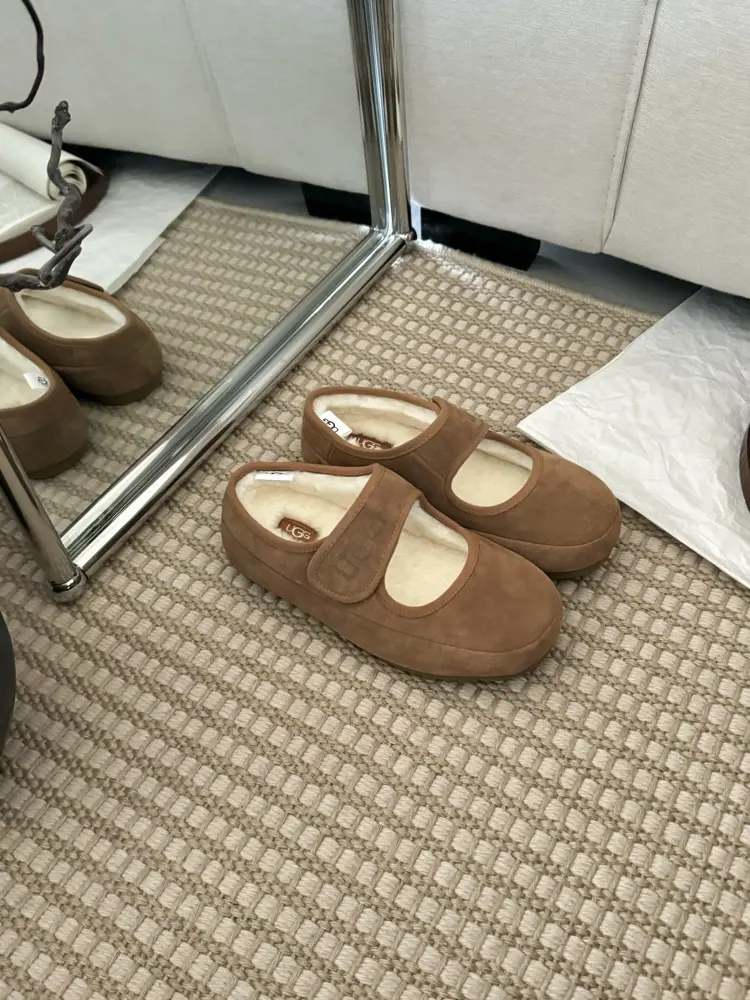 UGG wool Mary Jane Shoes