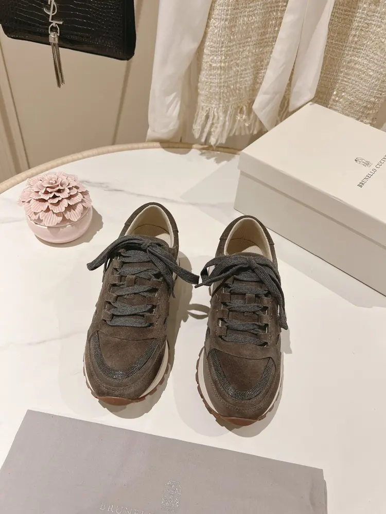 Brunello Cucinelli classic casual shoes and sports shoes series single shoes