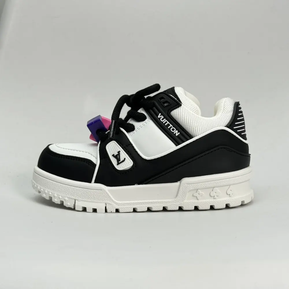 Louis Vuitton’s Chubby Kids Sneakers feature classic LV patterns and a variety of colors