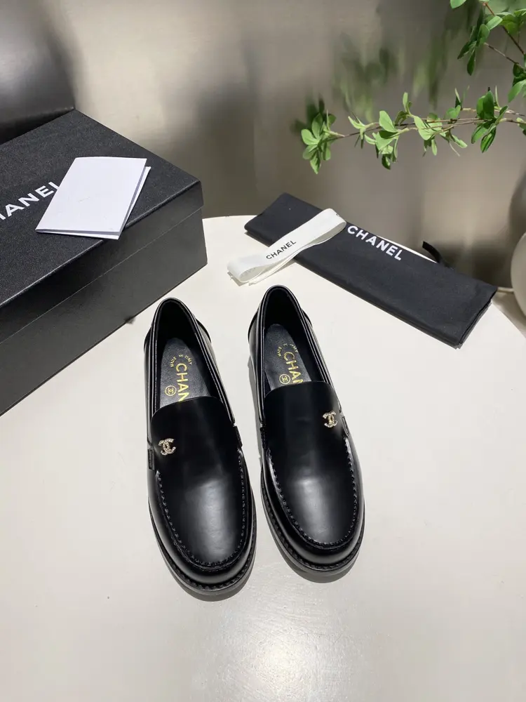 Chanel British style double C loafer sandals. This loafer lover can’t go wrong. This style