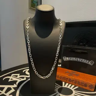 Chrome Hearts letter lock necklace