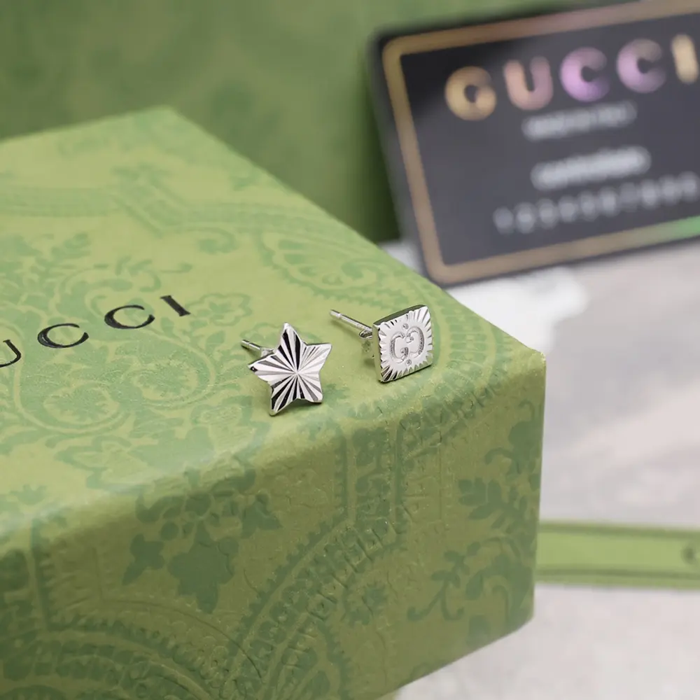 Gucci Icon series 18K five-pointed earrings