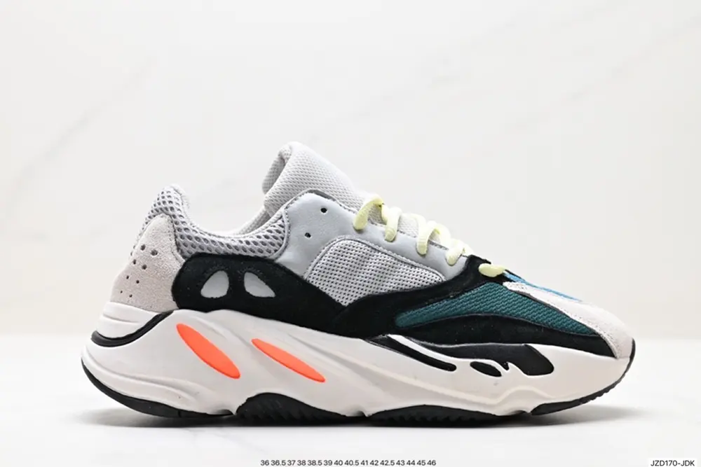Adidas YEEZY 700V2 ‘Static’ Adidas Yeezy 700 second generation retro dad shoes FV9922 gray