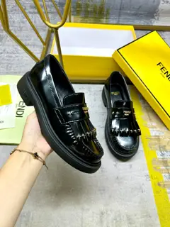 FENDI Filo college loafers