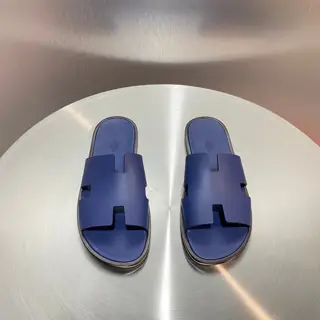 Hermès Classic H Slippers ~ High-end men’s sandals• beach shoes slippers ~ counter