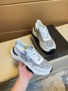 Dior modern style sports shoes. A must-have casual shoe for trendy men Original brand