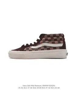 Vans SK8-Mid Reissue S improved canvas casual sports vulcanized skateboard shoes