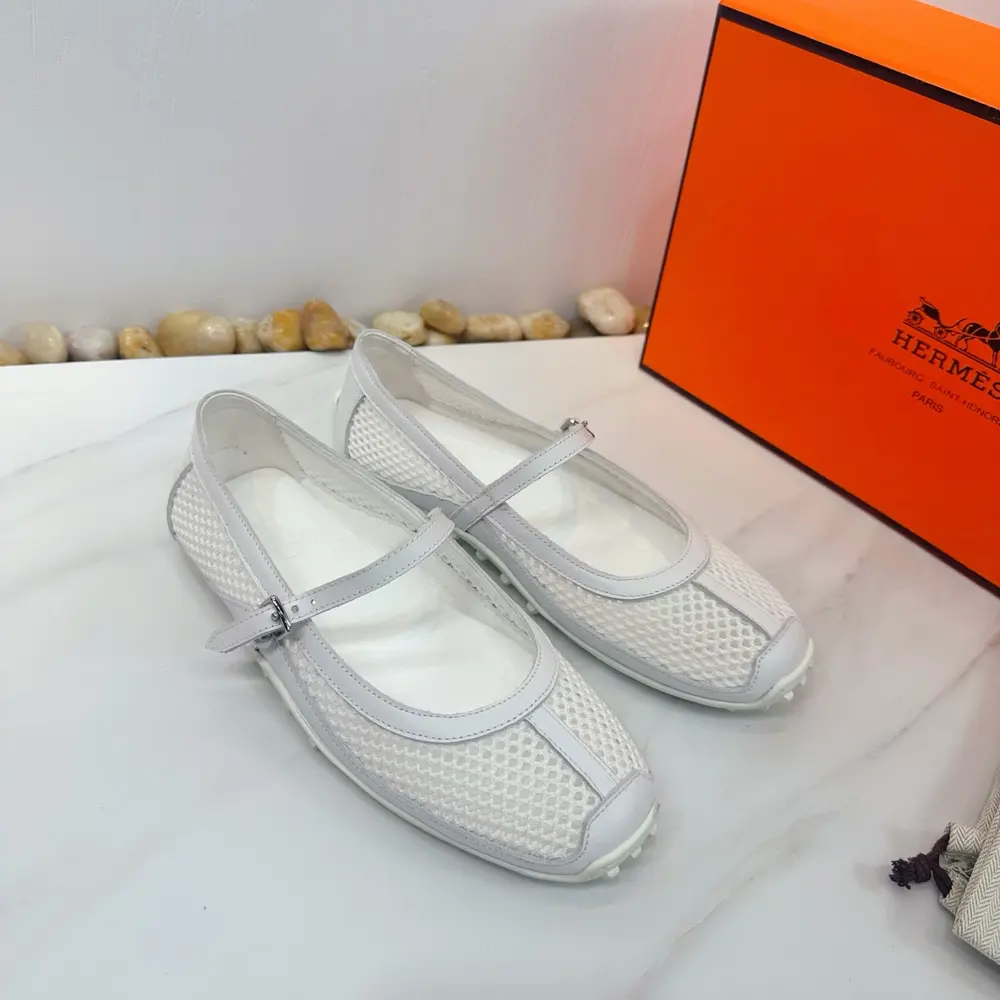 Hermès Mary Jane Shoes