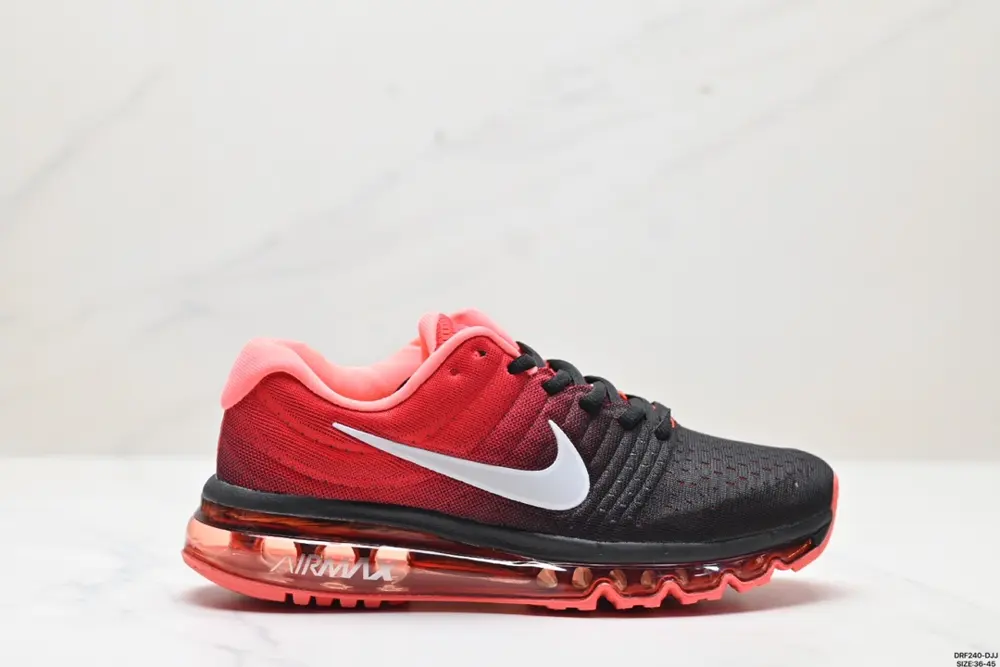 Nike Air Max 2017 White Pure Platinum Series Nike Low-top All-match Jacquard Mesh Full Palm 849559-001