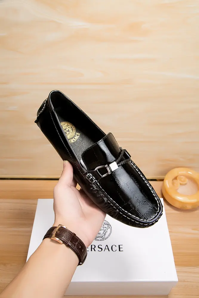 Versace casual business men’s loafers