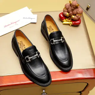 Salvatore Ferragamo leather shoes Official website original 1:1 mold
