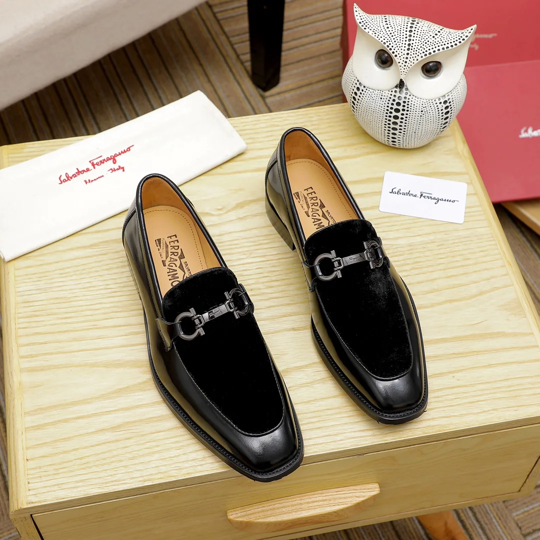 Salvatore Ferragamo fashion casual shoes Official counter 1:1 production