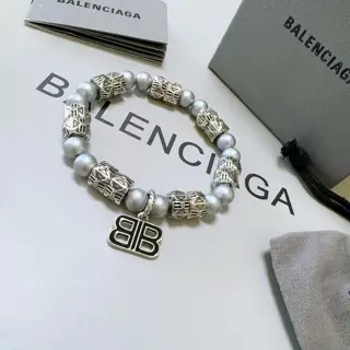 Balenciaga liquid metal silver Balenciaga bracelet