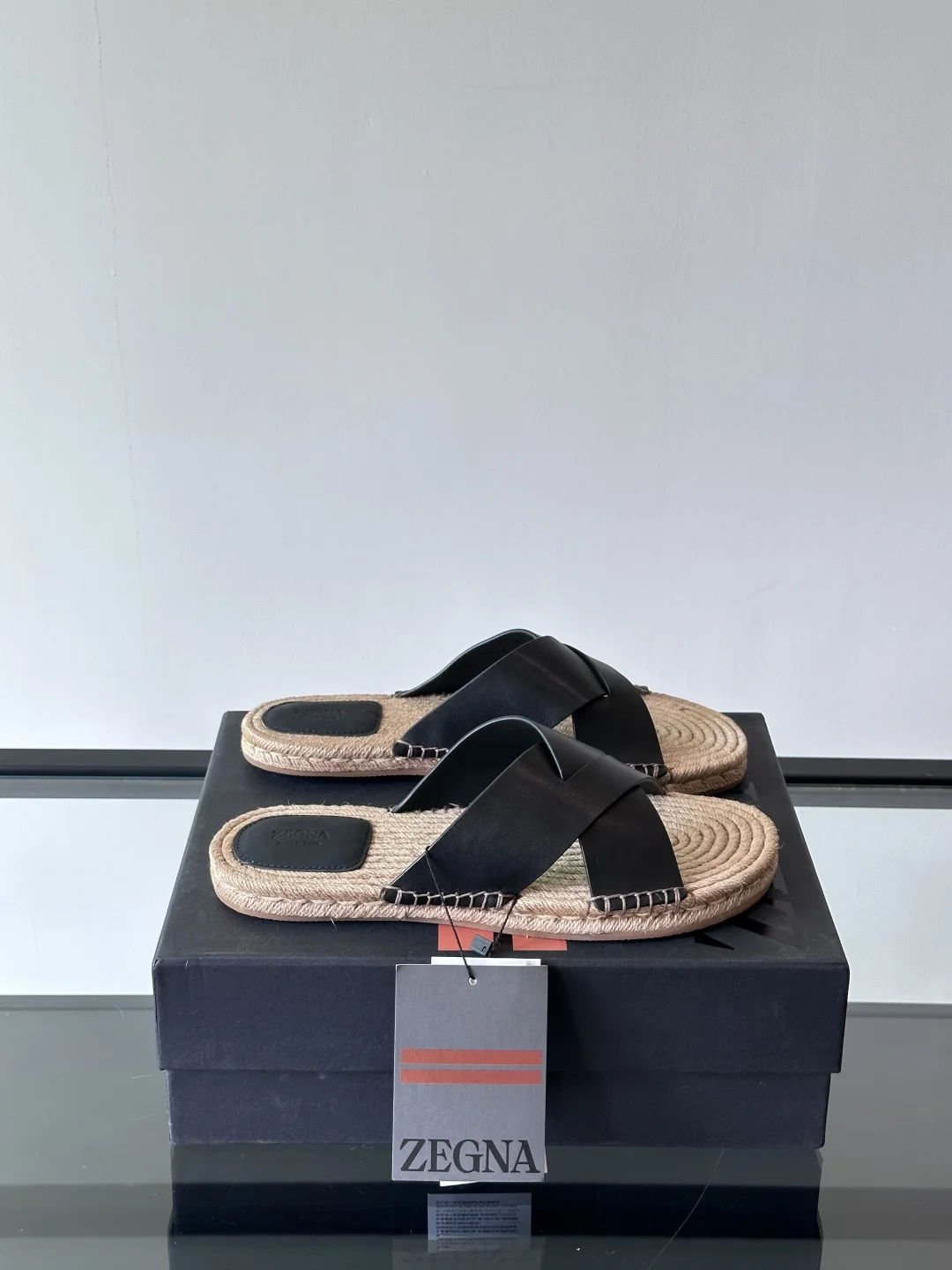 Zegna classic men’s slippers