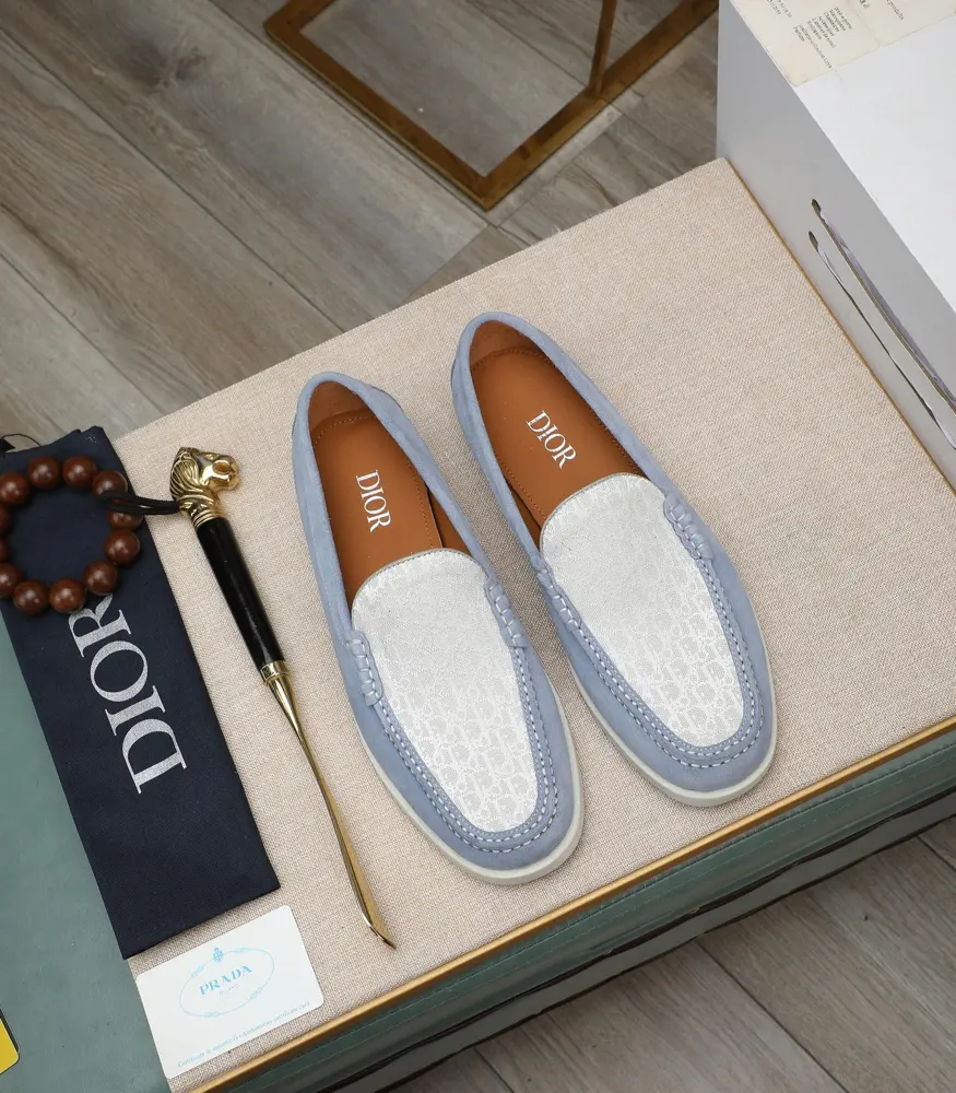 Dior high-end leather shoes